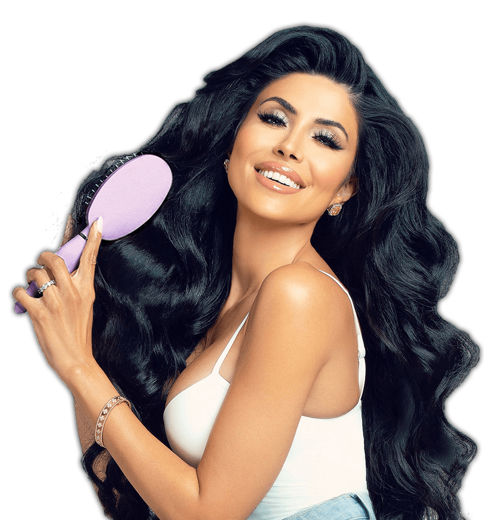 super light teal miracle brush