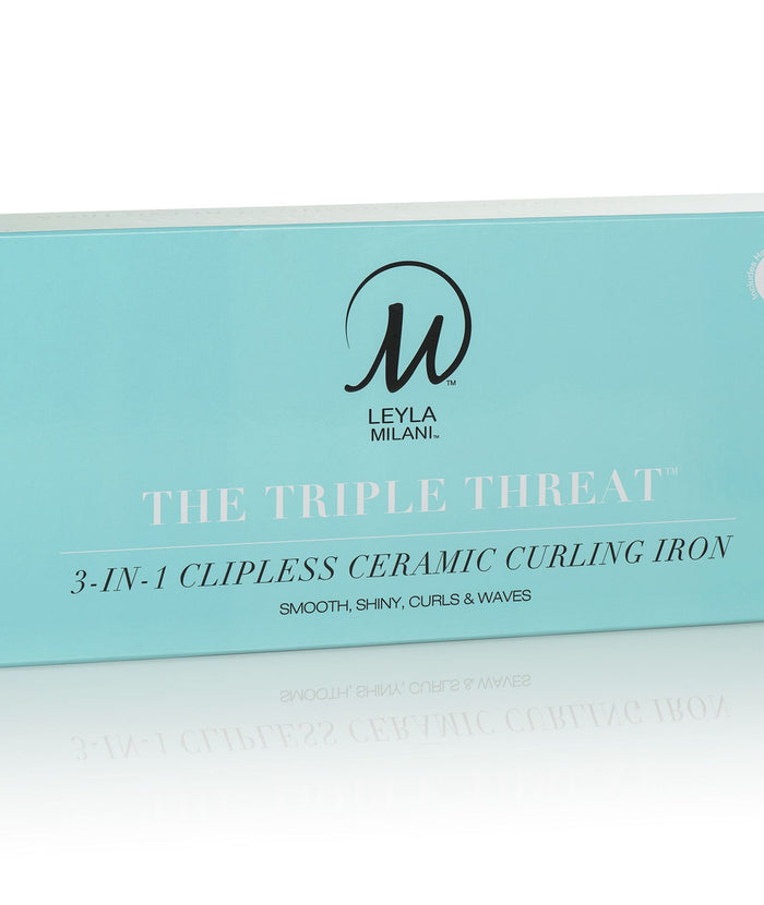 The Triple Threat® Interchangeable Ceramic Curling Iron