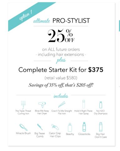 Complete pro stylist starter kit