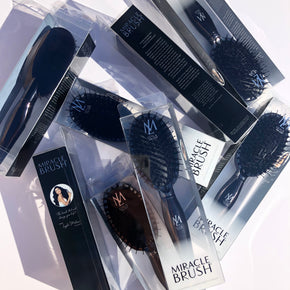 So Black Edition Miracle Brushes in display boxes at different angles