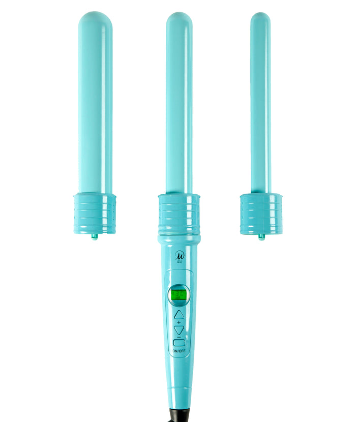 The Triple Threat® Interchangeable Ceramic Curling Iron